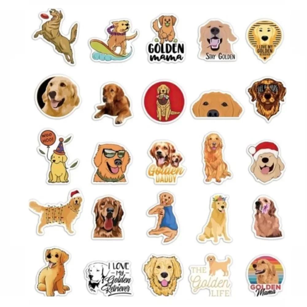 Golden Retriever Dog Stickers - Picture 2 of 6